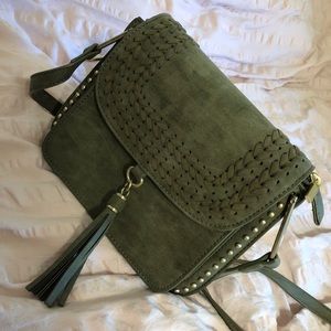 Olive green purse